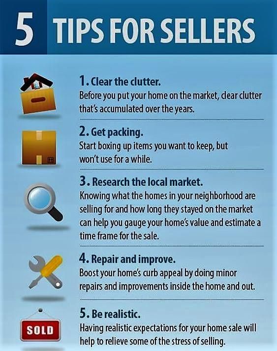 5 TIPS FOR SELLERS